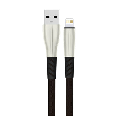 S89 Metal Uçlu Lightning Kablo İphone Uyumlu 1m 2.4a - Siyah