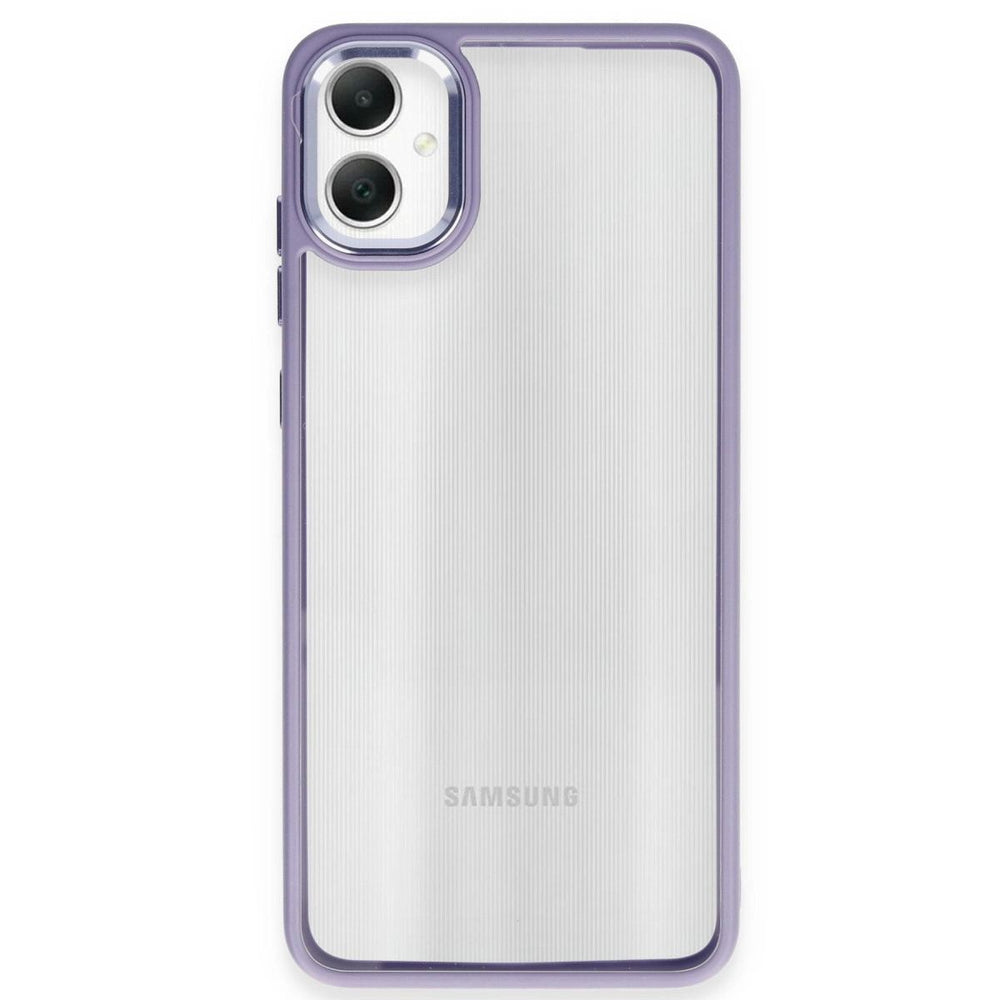 Samsung Galaxy A05 Kılıf Power Silikon - Lila