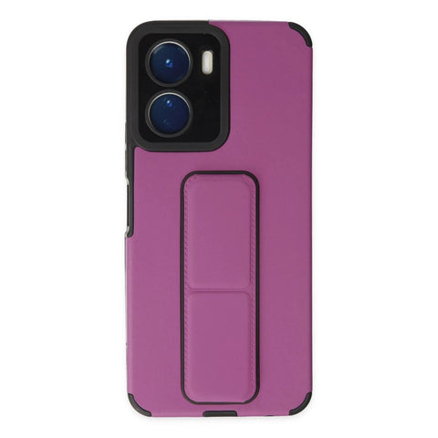 Vivo Y16 Kılıf Mega Standlı Silikon