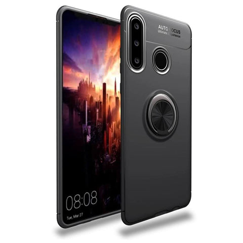Huawei Y6p Kılıf Range Yüzüklü Silikon