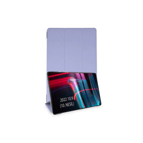 Apple İpad 2022 10.9 (10.nesil) Kılıf Tablet Smart Kılıf - Lila
