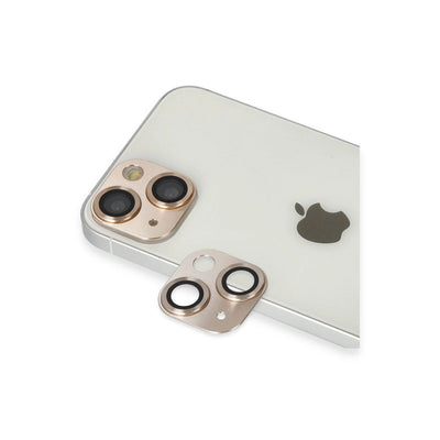Apple İphone 13 Pers Alüminyum Kamera Lens - Gold