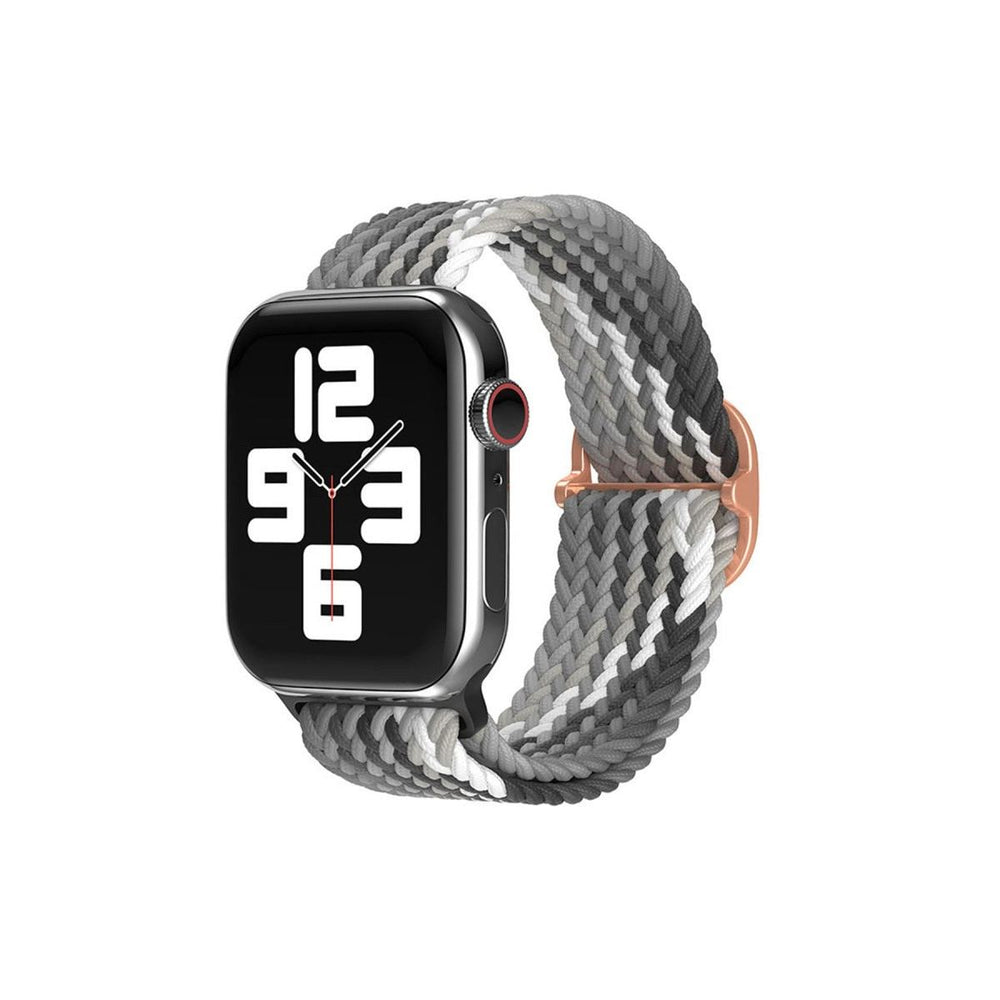 Apple Watch 42mm Kordon - Gri-siyah