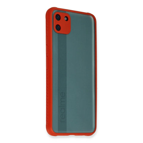 Realme C11 Kılıf Miami Şeffaf Silikon