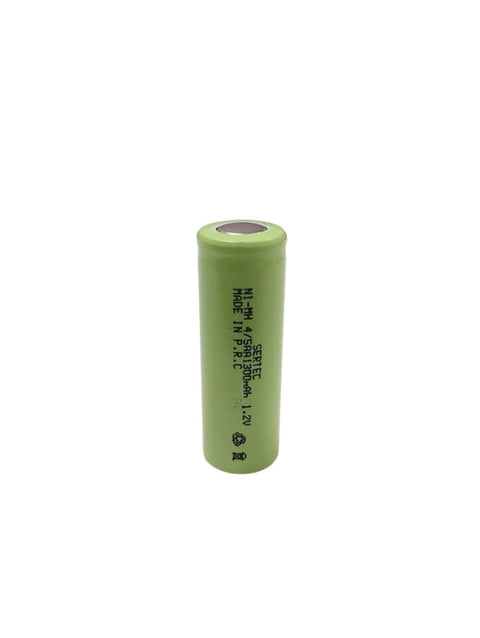 Sertec - 1.2v 1300 Mah - 4/5aa- Ni-mh Şarjlı Pil - (başsız / Flat Head)