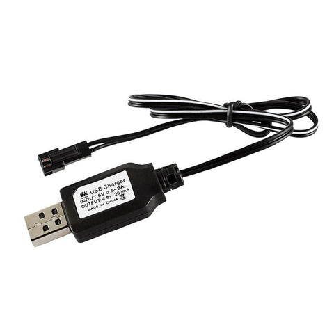 Sertec 4.8v Nı-cd / Nı-mh Oyuncak Bataryası Usb Şarj Kablosu