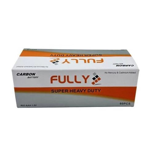 Fully Aaa Süper Heavy Duty İnce Kumanda Pil 60 Adet