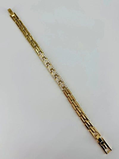 Renk Pirinç Cm Bileklik 17+2 Cm - Kbl0535