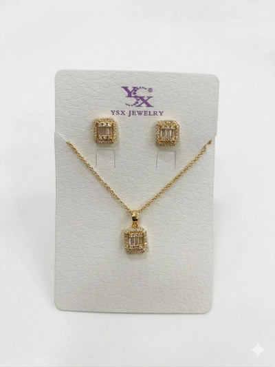 Baget Taşlı Set