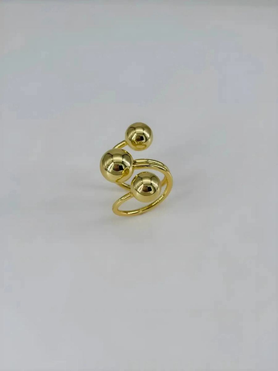14 K Gold Kaplamalı Yüzük