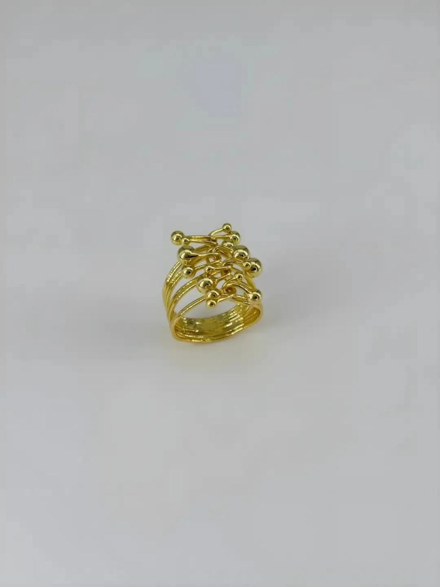 14 K Gold Kaplama Yüzük