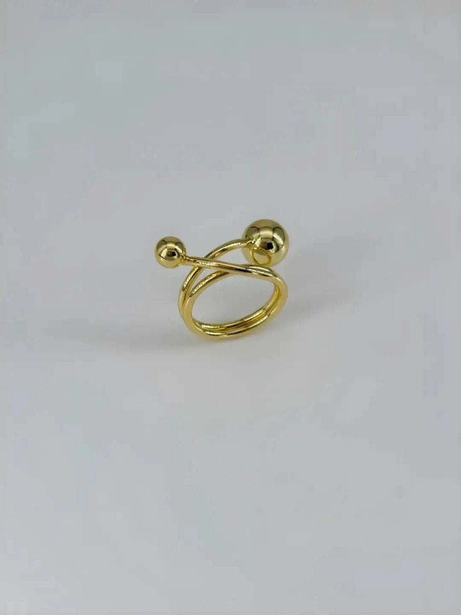 14 K Gold Kaplamalı Yüzük
