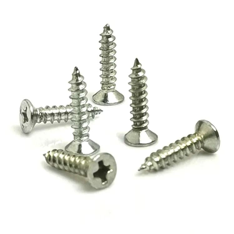Klips, Menteşe, Ayak, Ağaç, Sunta Vidası 3x13 Mm - Nikel 100 Adet