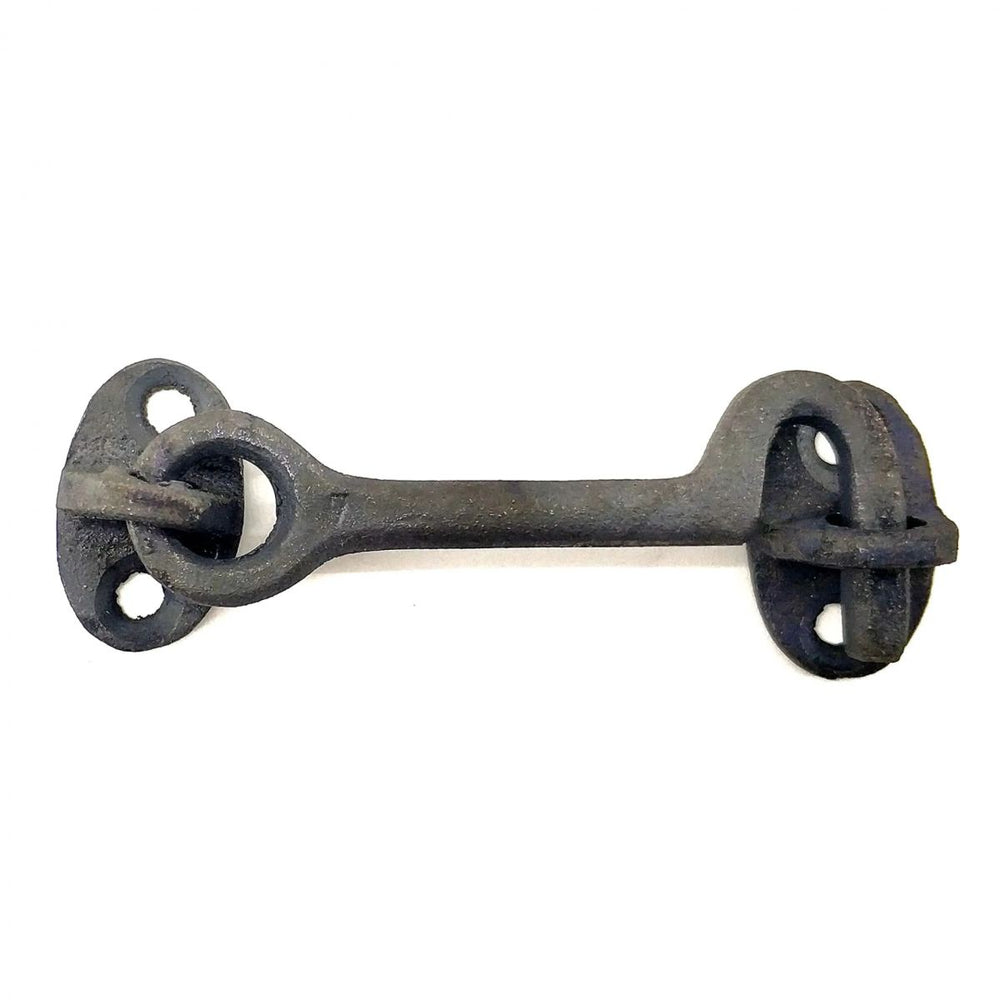 Antika Tarz Dekoratif Pirinç Çengeli - 8,5cm, Oksit