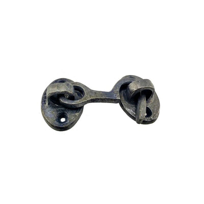 Antika Tarz Dekoratif Pirinç Çengeli - 5cm, Oksit