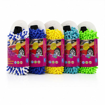 Mikrofiber Şönil Temizlik Bezi ve Oto Yıkama Eldiveni