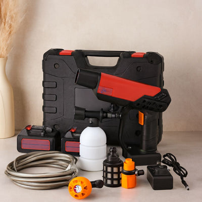 Şarjlı Araç Yıkama Makinesi 135W 19000RPM 21V 12000mAh