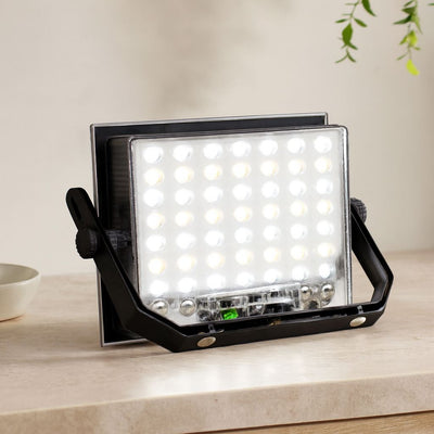 200W Güneş Enerjili LED Projektör - Kamp & Dış Mekan