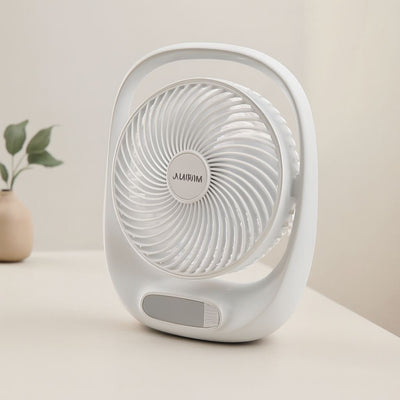 USB Masaüstü Fan 20 cm 3 Kademe Işıklı
