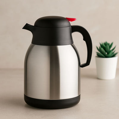 Paslanmaz Çelik Termos 1.5L (304, Çift Contalı) - 12 Saat Sıcak / 24 Saat Soğuk