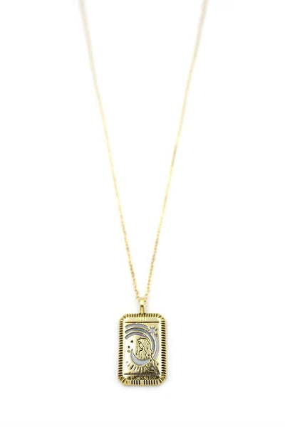 Tarot Kolye - Altın