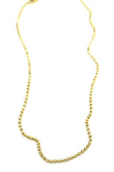 Xuping Dorika Top Zincir - 60 cm - Altın