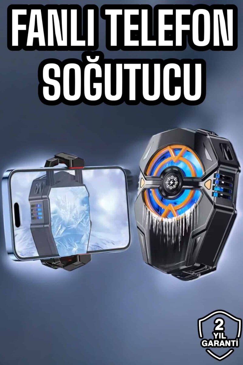Fanlı Telefon Soğutucu Pervaneli Soğutma Fanı
