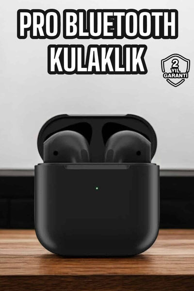 Bluetooth Kulaklık Yeni Nesil Pro Sensörlü Mikrofon Çağrı Cevaplama