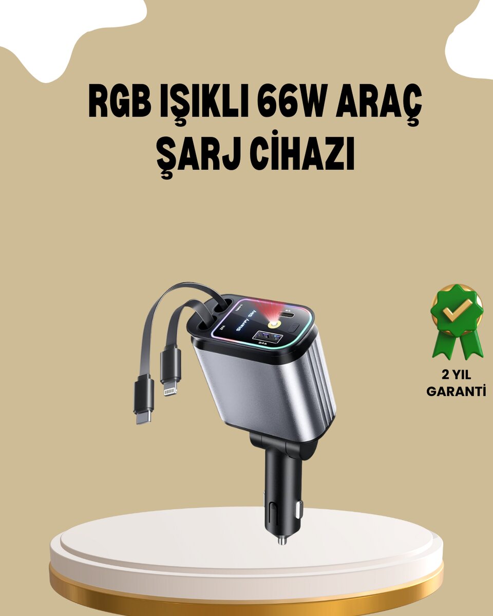Renault Peugeot Citroen Fiat Araçlar için Hızlı Şarjlı Araç Çakmaklık Adaptörü