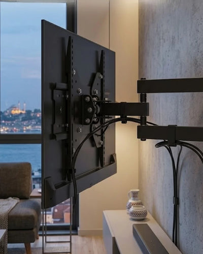Televizyon Duvar Askı Aparatı Hareketli 27 55 İnç TV Askı Aparatı