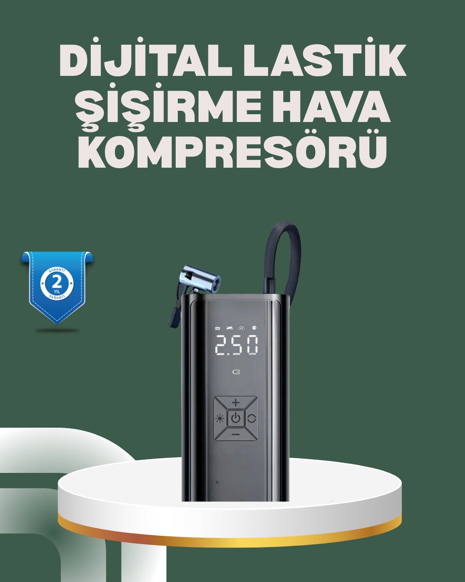 Bisiklet Motosiklet ve Araçlar İçin Çok Amaçlı Hava Pompası