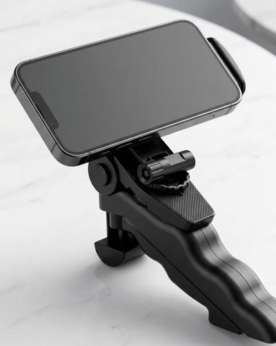 Katlanabilir Mini Telefon Tripodu Masaüstü Telefon Standı 360 Derece Ayarlanabilir