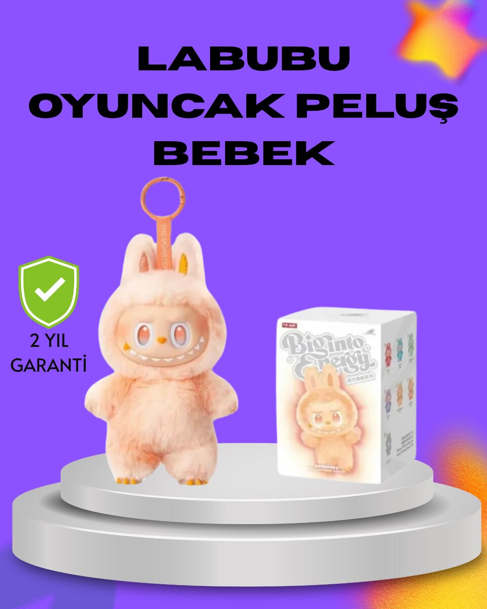 Koleksiyonluk Labubu Figür – Kaliteli Peluş Malzeme Yeni Seri