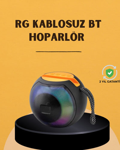 360° Stereo Surround Sesli Taşınabilir Hoparlör