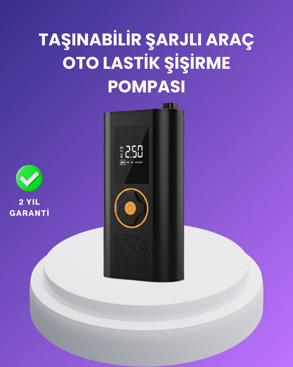 LED Ekranlı Akıllı Hava Kompresörü Hassas Basınç Kontrolü