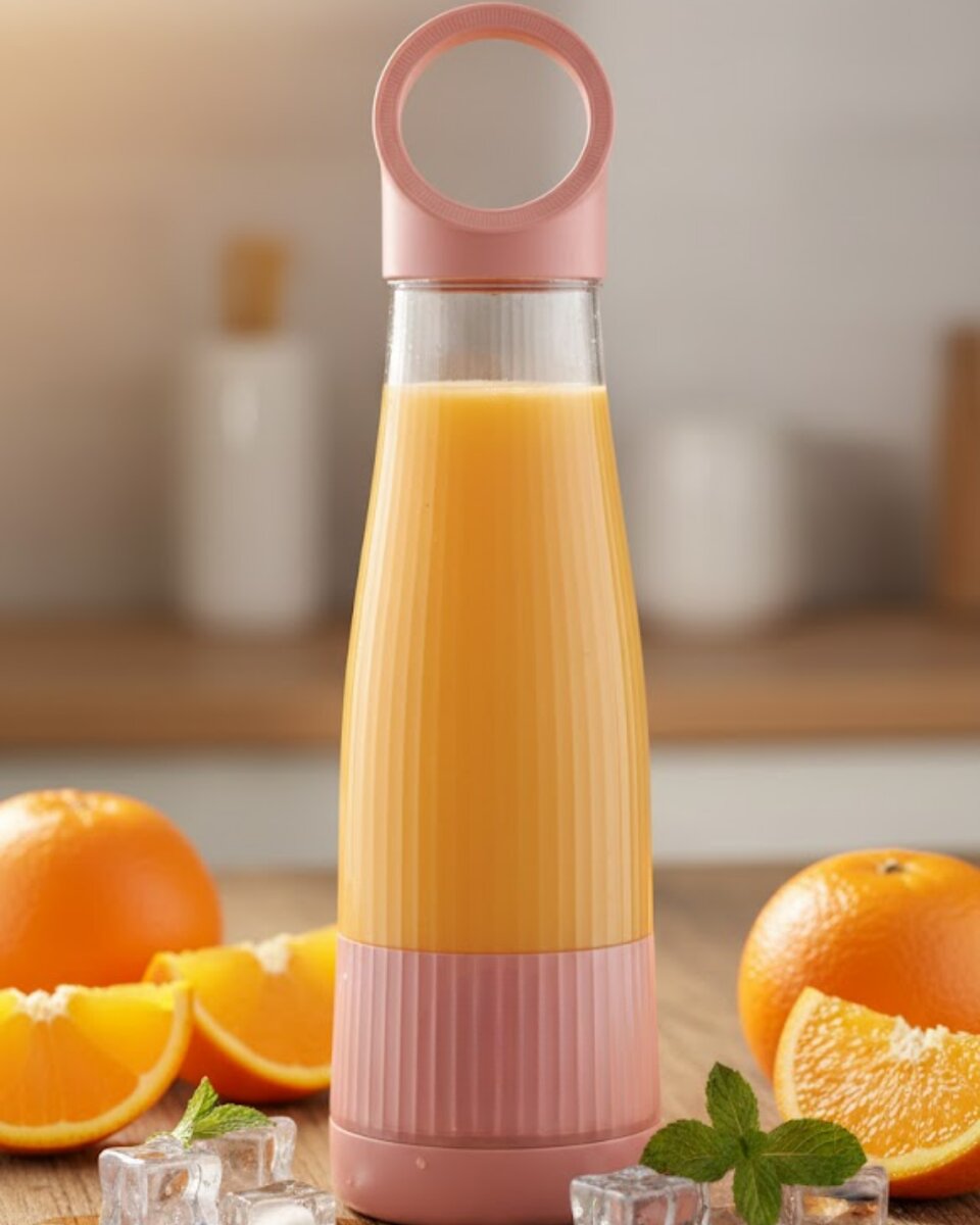 USB Şarjlı Taşınabilir Smoothie ve Meyve Blender