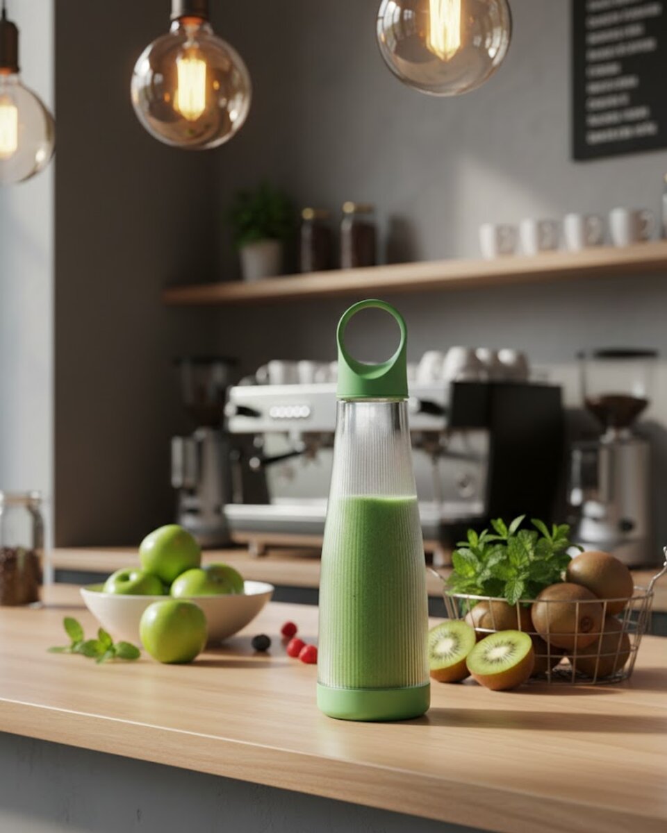 Sağlıklı İçecekler İçin Kompakt USB Şarjlı Blender
