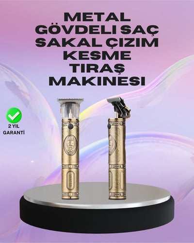 Saç ve Sakal İçin Çok Fonksiyonlu Güçlü Kesme Makinesi