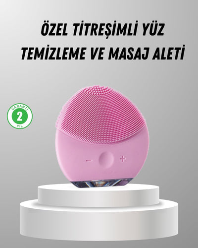 Cilt Dostu Silikon Yüz Masaj Aleti – Hafif Dayanıklı ve Su Geçirmez Tasarım