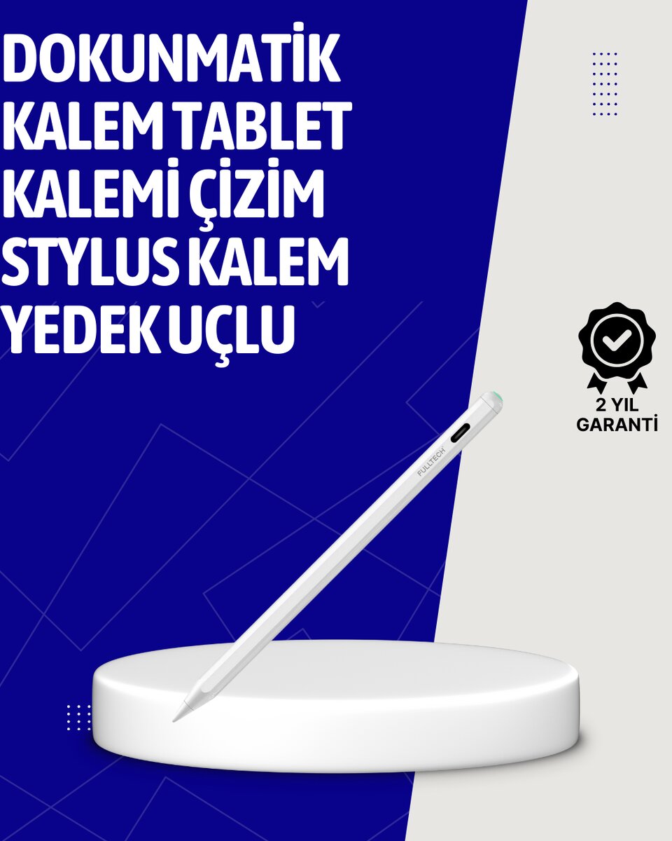 Eğim Sensörlü Dijital Kalem – Yüksek Hassasiyetli 10 mm Uç Uzun Pil Ömrü