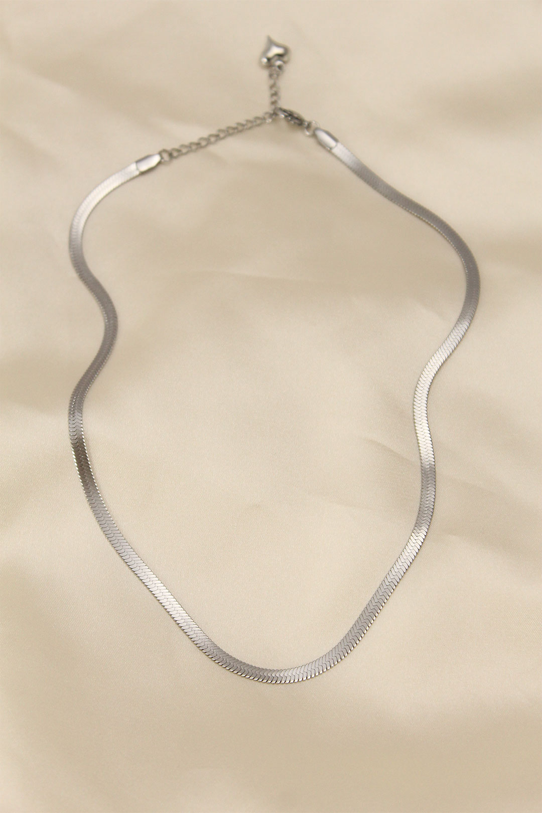 316L Çelik Silver Renk 45 cm İtalyan Zincir Model Kadın Kolye TG27BKO5903 - Çok Renkli / Standart