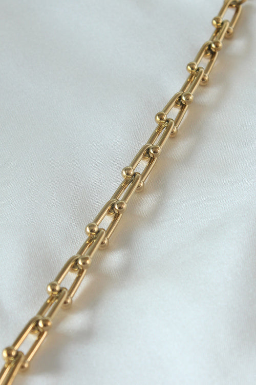 316L Çelik Gold Renk Tifany Model Kadın Bileklik TG27BB5101 - görsel 2