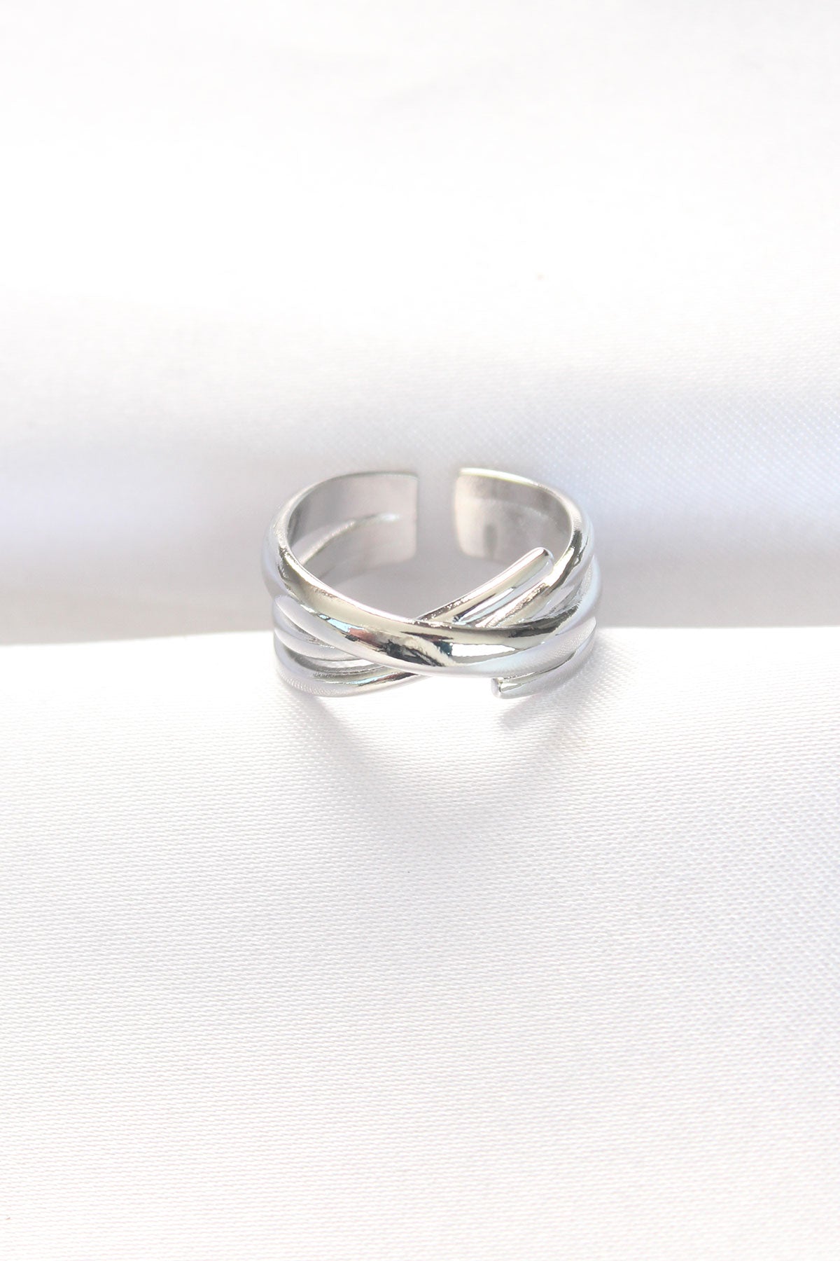 Kalın Silver Renk Ayarlanabilir Yüzük TG27BYK3102 - Çok Renkli / Standart