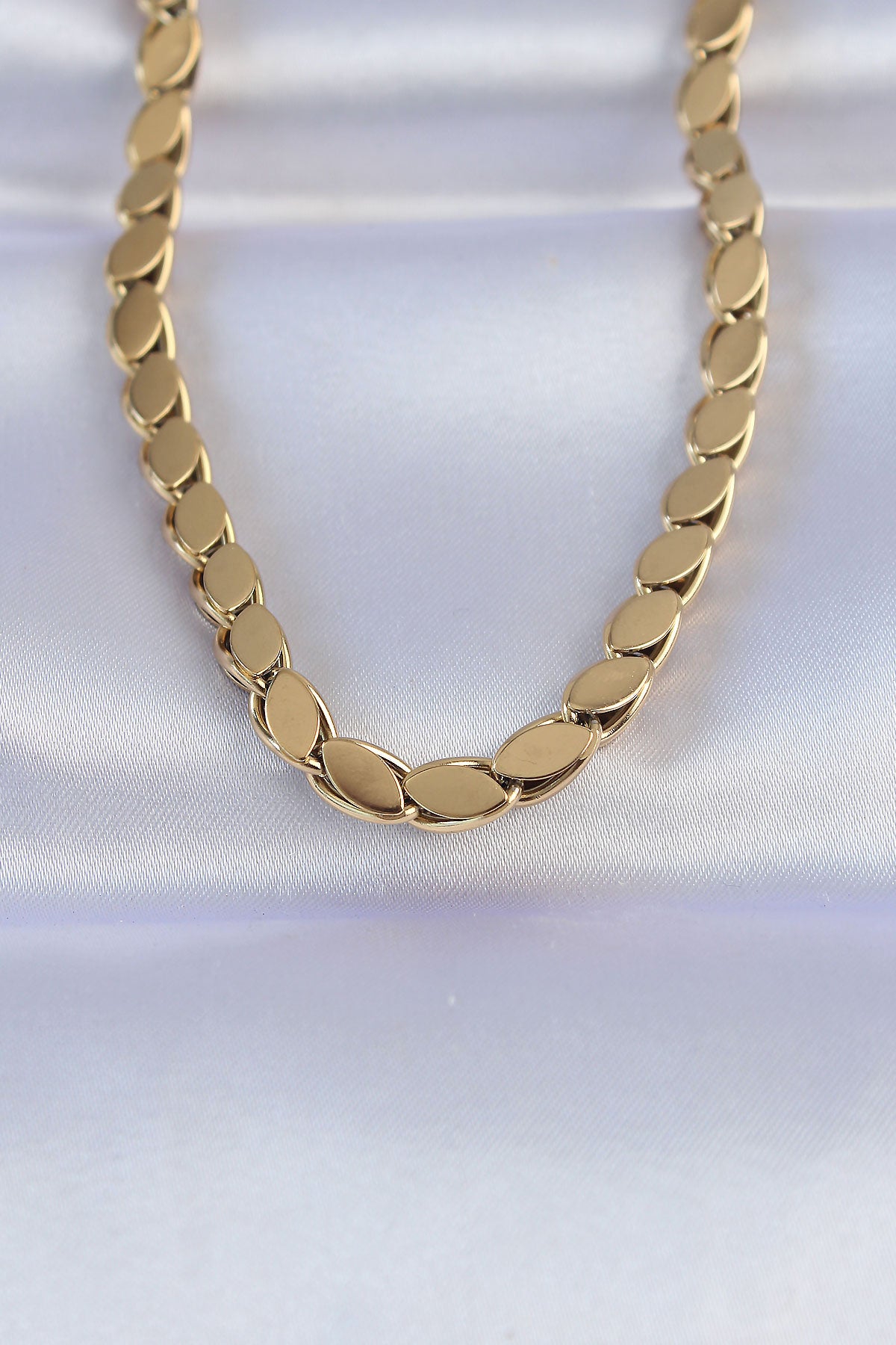 316L Çelik Gold Renk Arpa Model Kolye TG27BKO8748 - Çok Renkli / Standart