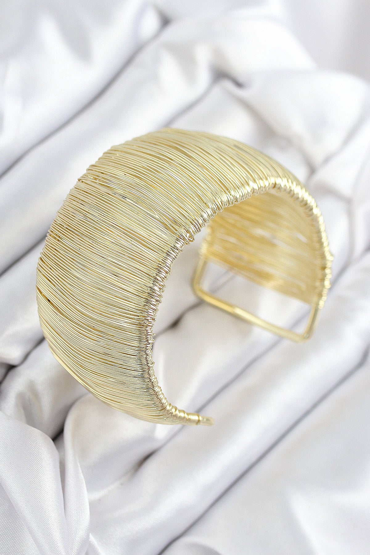 Pirinç Tel Sarma Model Gold Renk Kadın Bileklilk TG27BB7895 - Çok Renkli / Standart
