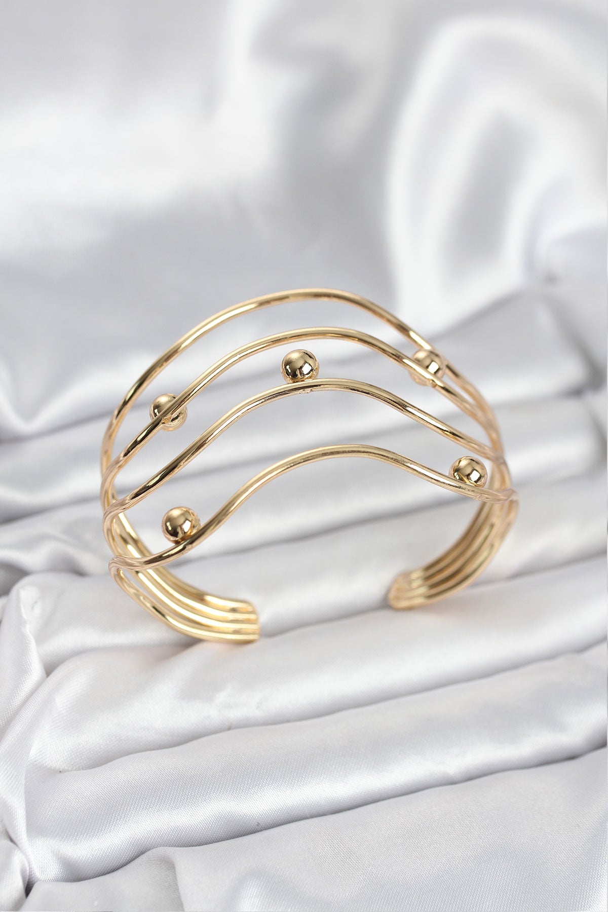 Pirinç Gold Renk Kadın Bileklik TG27BB8054 - Çok Renkli / Standart