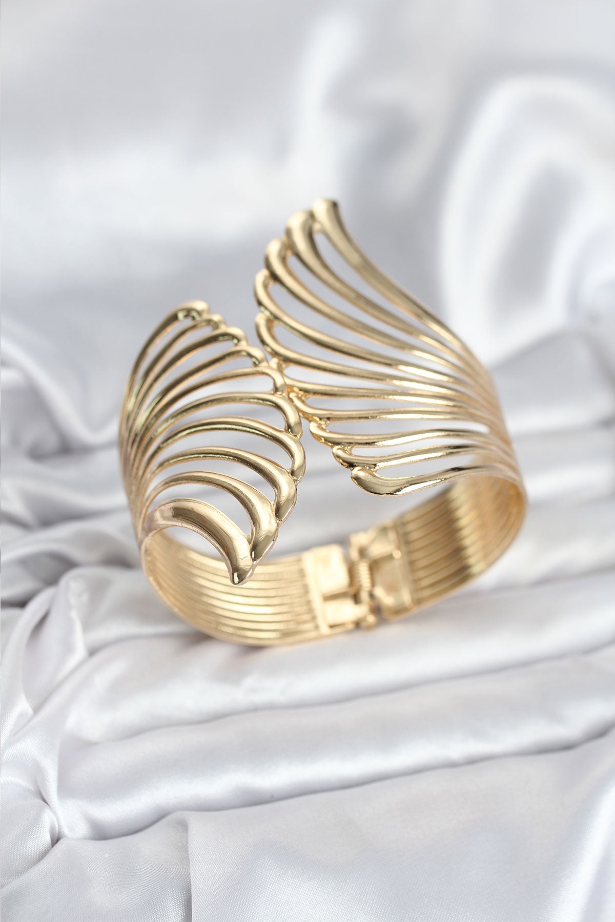 Pirinç Gold Renk Vintage Kadın Bileklik TG27BB8059 - Çok Renkli / Standart
