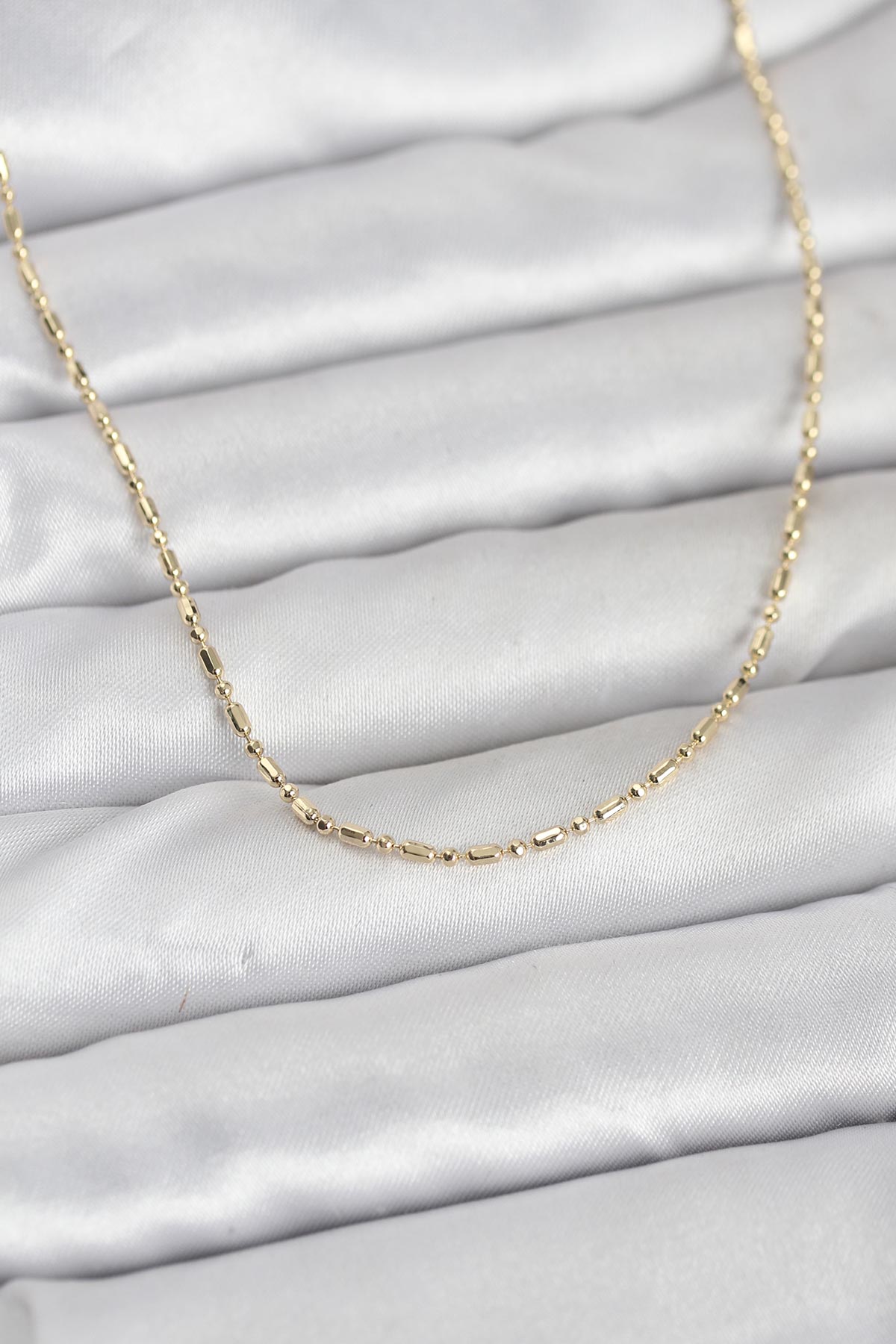 CM 14K Gold Renk Zincirli 60 cm Kadın Kolye TG27BKO10938 - Çok Renkli / Standart