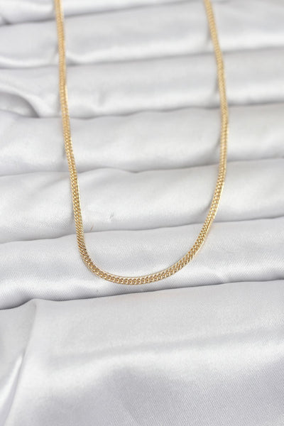 CM 14K Gold Renk Dolgun Zincir Model 60 cm Kadın Kolye TG27BKO10954