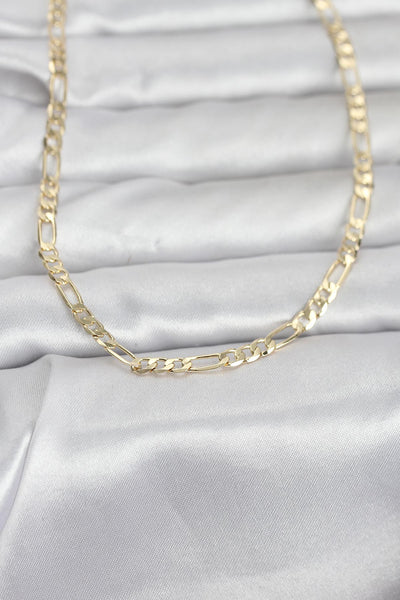 CM 14K Gold Renk Kuşgözü Zincir Model 60 cm Kadın Kolye TG27BKO10962